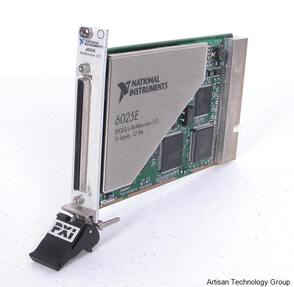 NI PXI-6025E 200 kS/s, 12-Bit, 16 Analog Input Multifunction DAQ