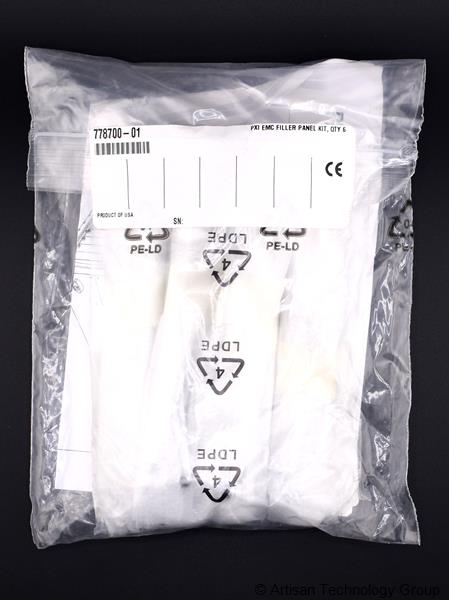 NI 778700-01 Single-Slot EMC Filler Panels (Pack of 6)