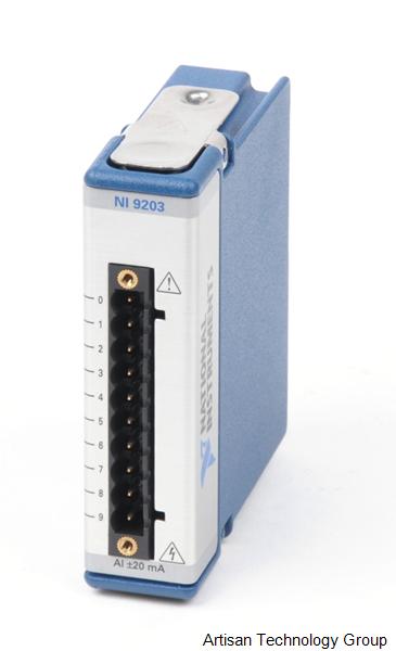 NI 9203 8-Channel 16-Bit Analog Current Input Module (No Terminal Block)