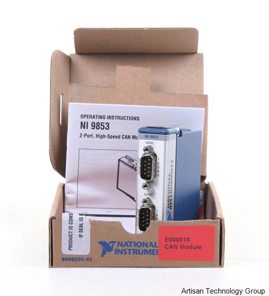 NI 9853 2-Port, High-Speed CAN Module
