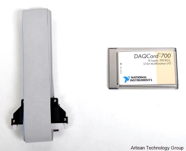NI DAQCard-700 12-Bit Multifunction I/O Card w/ PR50-50F Cable (1 Meter)