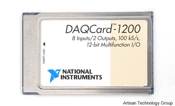 NI DAQCard-1200 12-Bit Multifunction I/O Card