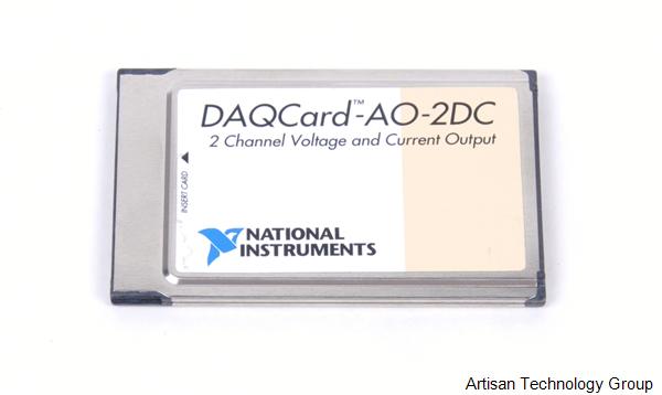 NI DAQCard-AO-2DC Analog Output and Digital I/O Card
