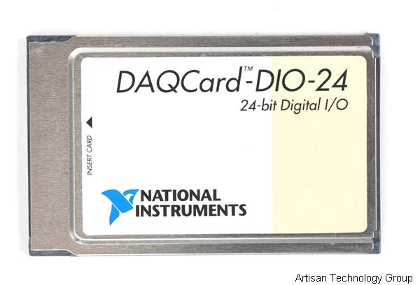 NI DAQCard-DIO-24 Digital I/O PC Card