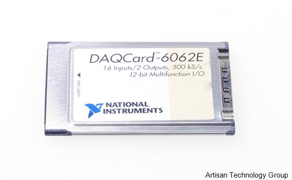 NI DAQCard-6062E 12-Bit Multifunction I/O Card