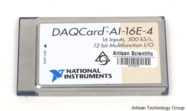 NI DAQCard-AI-16E-4 Data Acquisition Card