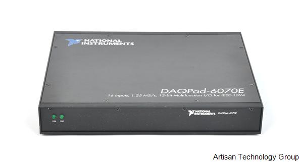 Carte D'Acquisition National Instruments DAQPAD-6020E - 16/8 Entrées, 12 Bits, Multifonction - Neuf
