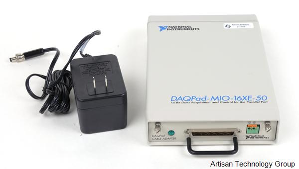 NI DAQPad-MIO-16XE-50 16-Bit Data Acquisition and Control