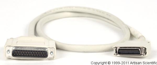 NI 182869A-03 IEEE-1284-1 DB-25 Male to C-36 Male Cable (1 Meter)