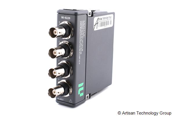 NI 9229 4-Channel C Series Voltage Input Module - BNC