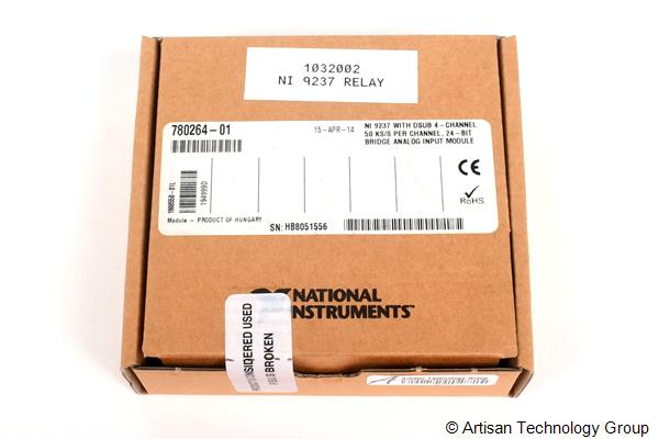 NI 9237 C Series Strain/Bridge Input Module (DSUB)