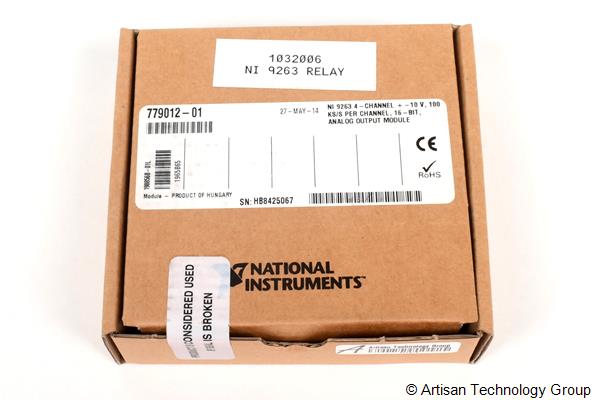 NI 9263 4-Channel Analog Output Module (Screw Terminal)