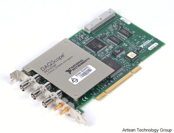 NI PCI-5102 15 MHz, 20 MS/s 8-Bit Digitizer