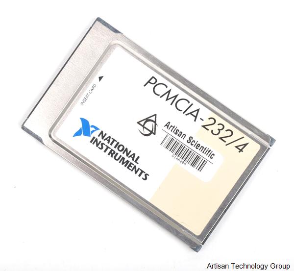 NI PCMCIA-232/4 RS232 4-Port Interface Card