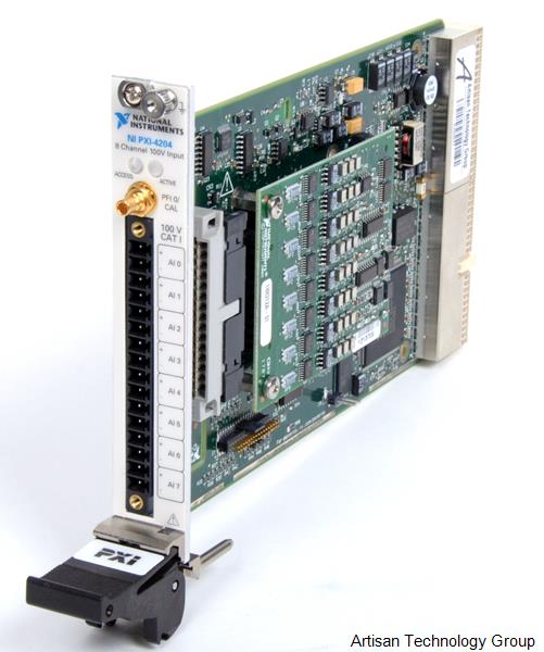 NI PXI-4204 8-Channel Isolated Data Acquisition Module