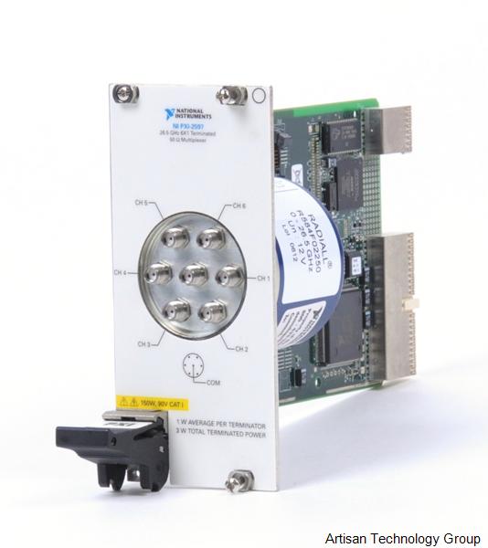 NI PXI-2597 26.5 GHz 6x1 Terminated Multiplexer
