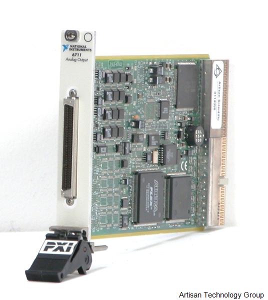 NI PXI-6711 4-Channel 12-bit High-Speed Analog Output Module