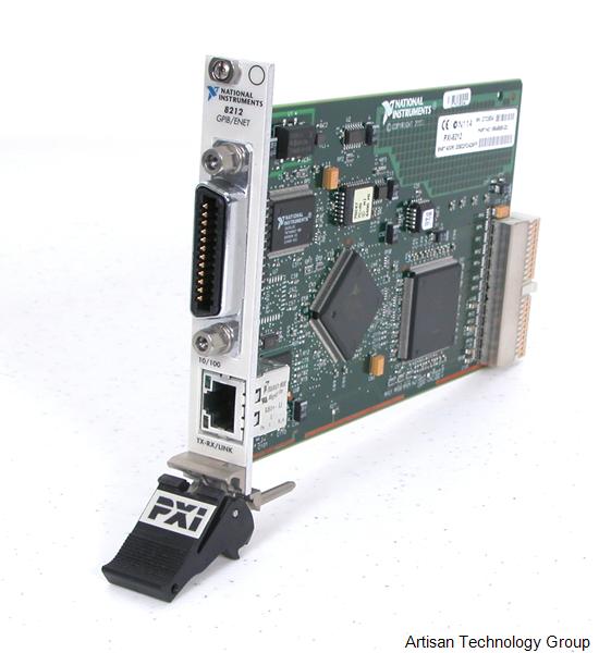 NI PXI-8212 GPIB and Ethernet Interface Module