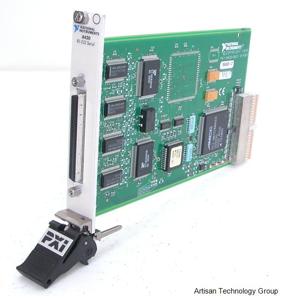 NI PXI-8420/8 RS232 8-Port Interface Card