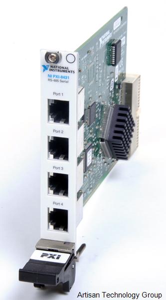 NI PXI-8431/4 RS-485/RS-422 4-Channel Serial Interface