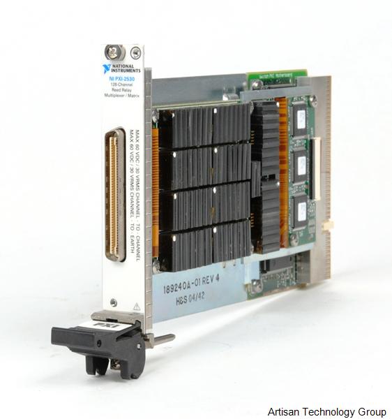NI PXI-2530 High-Density Multiconfiguration Multiplexer/Matrix Module