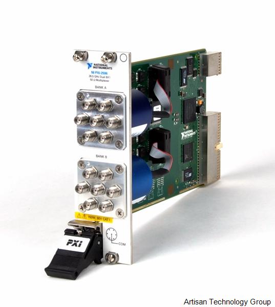 NI PXI-2596 26.5 GHz Dual 6x1 Unterminated Multiplexer