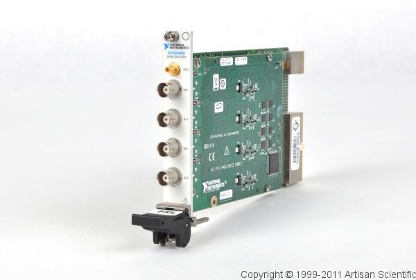 NI PXI-4462 4-Input Dynamic Signal Analyzer