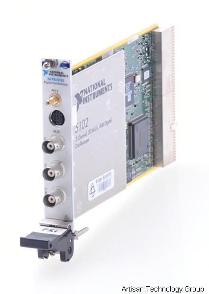 NI PXI-5102 15 MHz, 20 MS/s 8-Bit Digitizer
