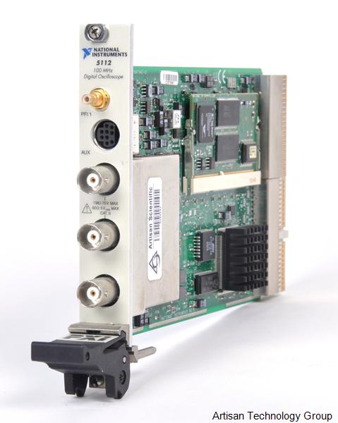 NI PXI-5112 100 MHz, 100 MS/s 8-Bit Digitizer (32MB Per Channel)