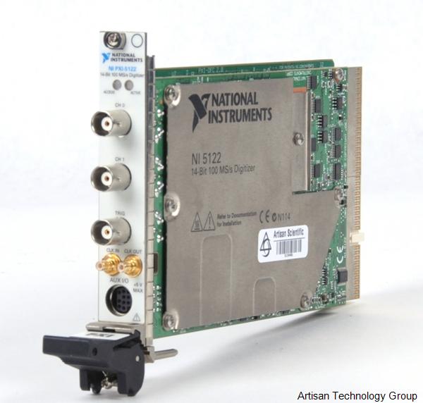 NI PXI-5122 100 MHz, 100 MS/s 14-Bit Digitizer