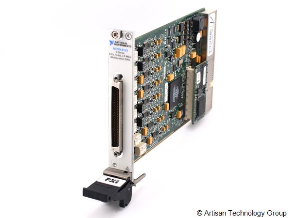 NI PXI-6133 S Series Simultaneous-Sampling Multifunction DAQ