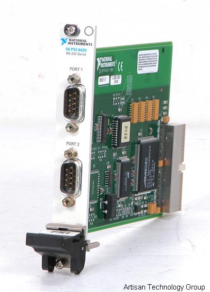 NI PXI-8420/2 RS232 2-Port Interface Card
