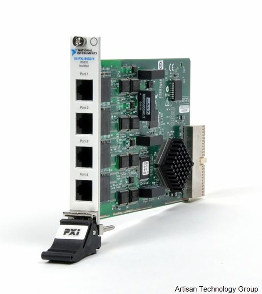 National Instruments PXI-8432/4 RS-232 High-Performance, Isolated 4-Port Serial Interface