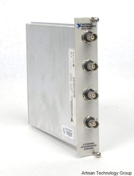 NI SCXI-1530 4-Channel Accelerometer Input Module