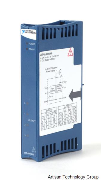 NI cFP-AIO-600 8-Channel Combination Analog Input/Analog Output Module
