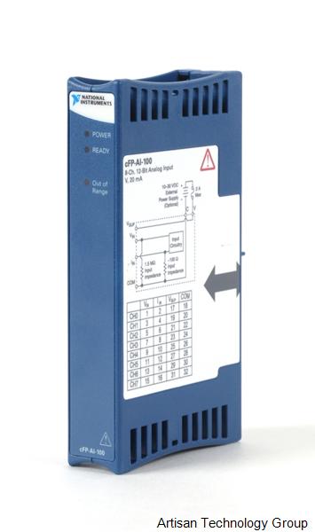 NI cFP-AI-100 8-Channel Voltage and Current Input Module