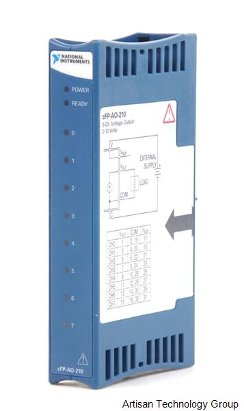NI cFP-AO-210 8-Channel Analog Voltage Output Module