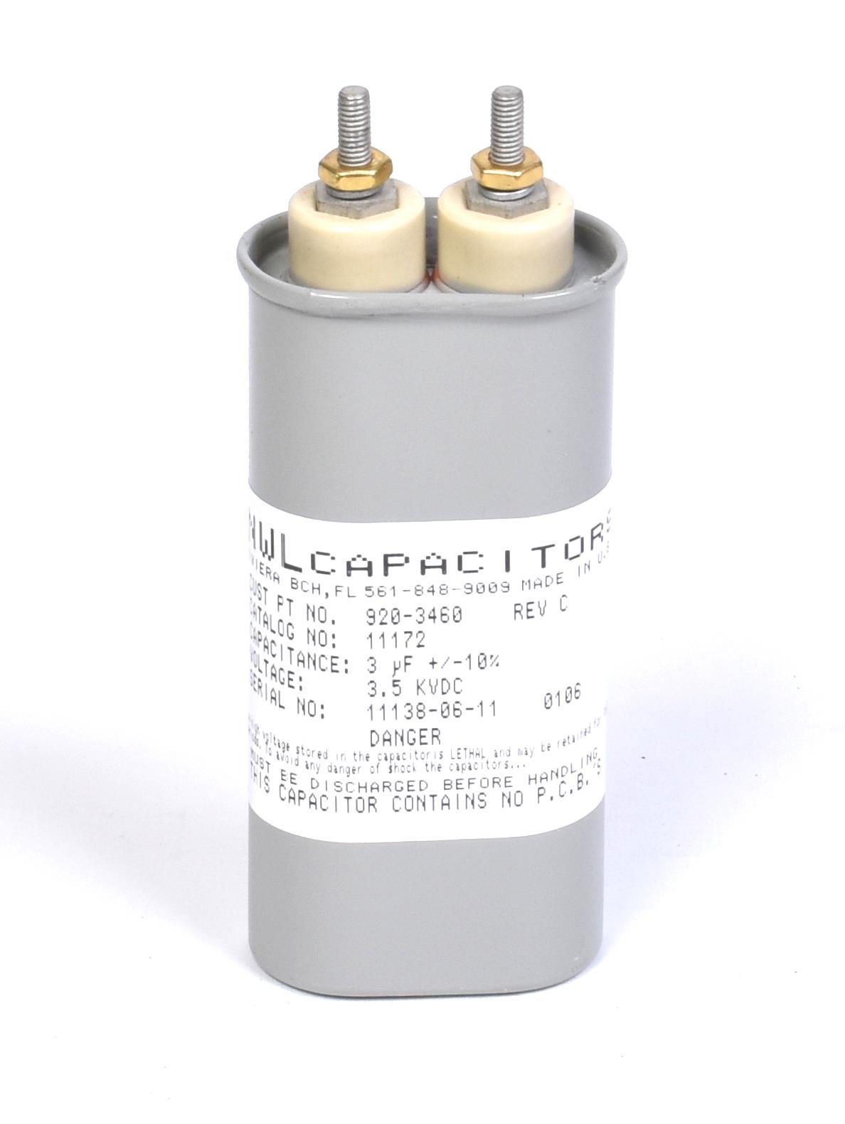 NWL Capacitors 920-3460 3 µF Capacitor