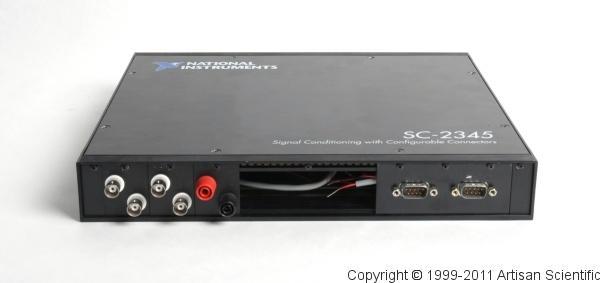 NI SC-2345 Signal Conditioning Connector Block with Configurable Connectors