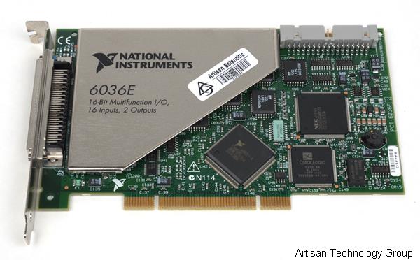 NI PCI-6036E (200 kS/s, 16-Bit Multifunction DAQ) | ArtisanTG™