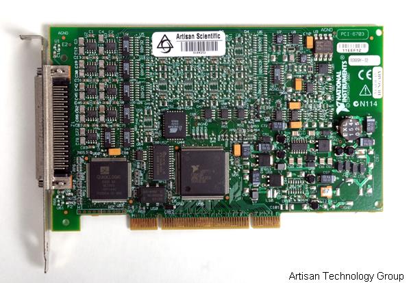 NATIONAL INSTRUMENTS NI PCI-6703 ANALOG OUTPUT 183689H-02 NATIONAL INSTRUMENTS NI PCI-6703 ANALOG OUTPUT 183689H-02