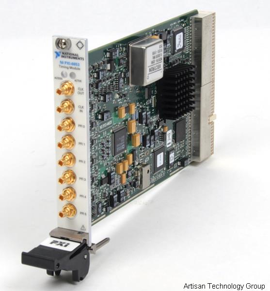 NI PXI-6653 Timing and Multi-Chassis Synchronization Module