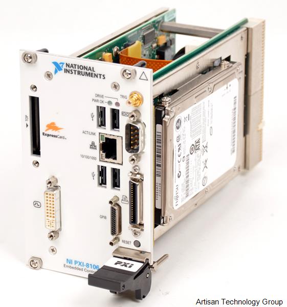 NI PXI-8106 2.16 GHz Dual-Core PXI Embedded Controller