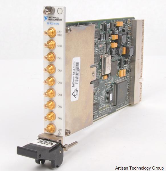 NI PXI-4472 8-Channel 24-Bit Vibration-Optimized Dynamic Signal Acquisition Module