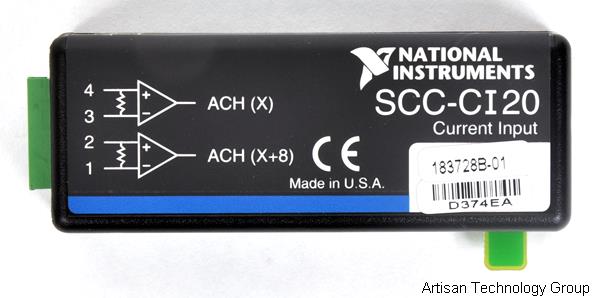 NI SCC-CI20 2-Channel Current Input Module