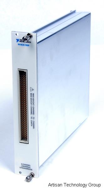 NI SCXI-1520 8-Channel Universal Strain/Bridge Module