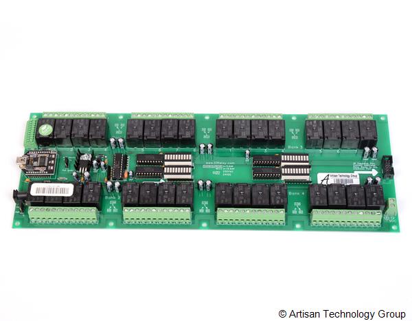 National Control Devices ZADSR3210PROXR 32-Channel 10A SPDT USB Networkable Relay Controller with XR Expansion Port