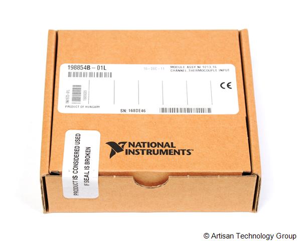 NI 9213 16 TC, High-Density Thermocouple Module (Spring Terminal)
