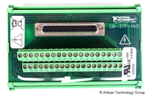 NI CB-37F-HVD High-Voltage DIN-Rail Screw Terminal Block