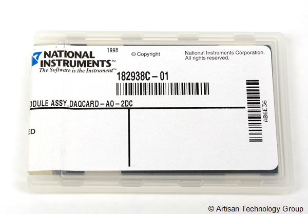 NI DAQCard-AO-2DC Analog Output and Digital I/O Card